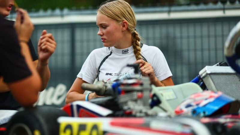 Roxanne Lantinga: A 15-Year-Old Dutch Talent Redefining the Future of Karting
