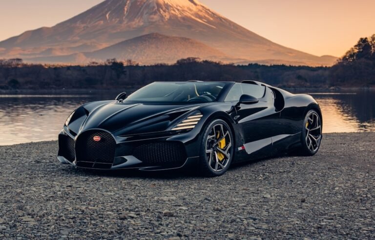 The final Bugatti W16 roadster ever built, limited to 99 units and already sold out worldwide.