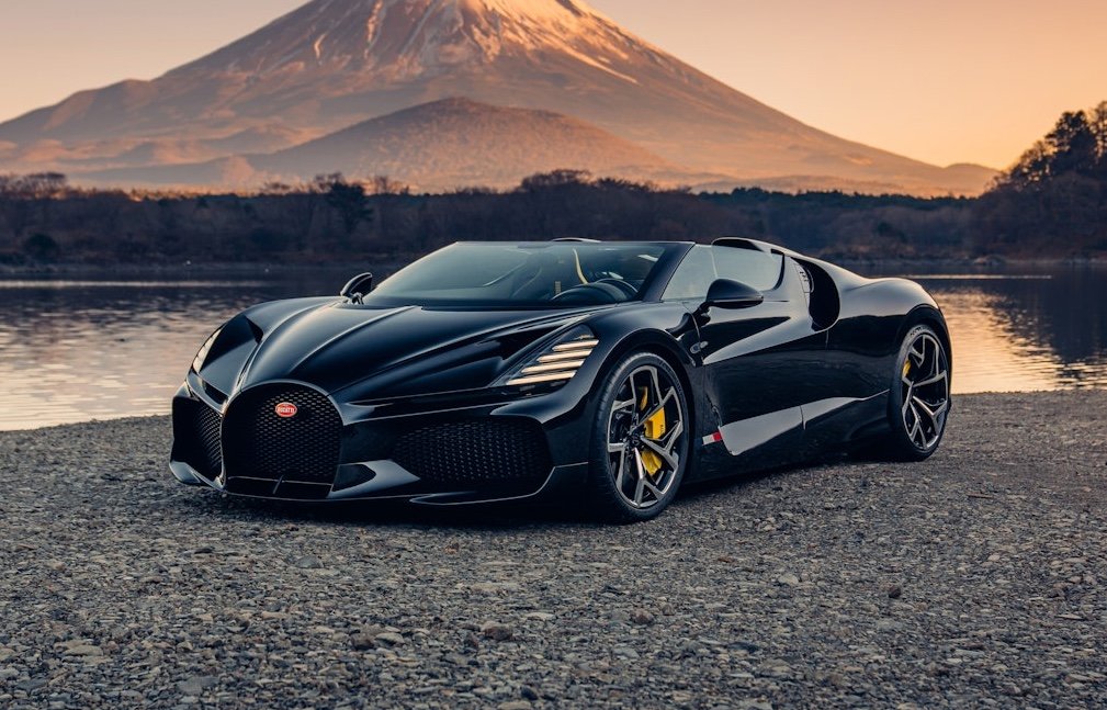 The final Bugatti W16 roadster ever built, limited to 99 units and already sold out worldwide.